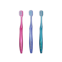 (Self-operated) EBISU Whitening Toothbrush Wide Head Medium Bristles 3 Toothbrushes