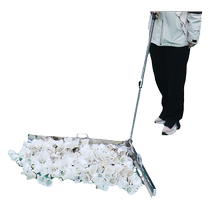 Badminton ball sweeper without bending height-adjustable stainless steel ball collector foldable ball collector