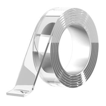 Nano double-sided tape universal magic seamless ແຜ່ນຕ້ານການ slip fixed ກັນນ້ໍາທີ່ເຂັ້ມແຂງໂປ່ງໃສ viscosity ສູງແຜ່ນປອມ