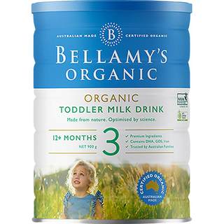 Импортированная органическая сухая молочная смесь bellamy's