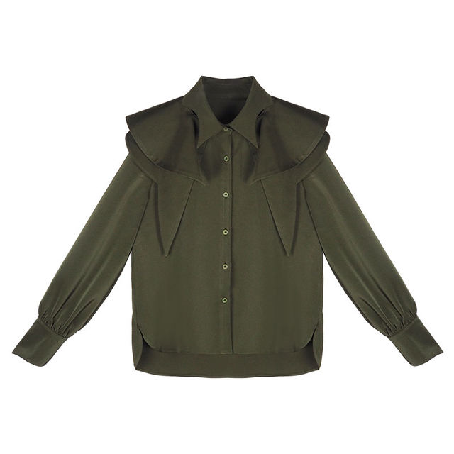 Kamo Original Spring Retro Shirt French Detachable