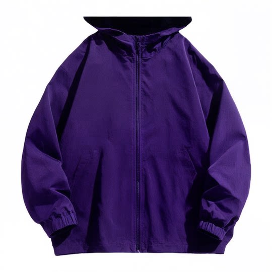 轻功跑步风衣运动外套男女款QINKUNG户外多功能秋季防风拉链外套