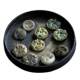 Mibaiyanwu ancient jade cover tea pet ornaments natural jade