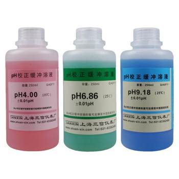 Shanghai sanxin ph standard solution buffer solution