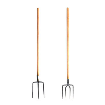 Steel fork agricultural tools for turning the ground fork to save effort and loosen soil artifact digging ginger, potatoes, garlic, peanuts to open land and free shipping