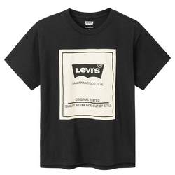 ເສື້ອຜ້າເດັກນ້ອຍ Levi's Official 2024 Summer New Children's T-Shirt Boys Short-Sleeved Cotton Top Half-Sleeved Summer Fashion Trend