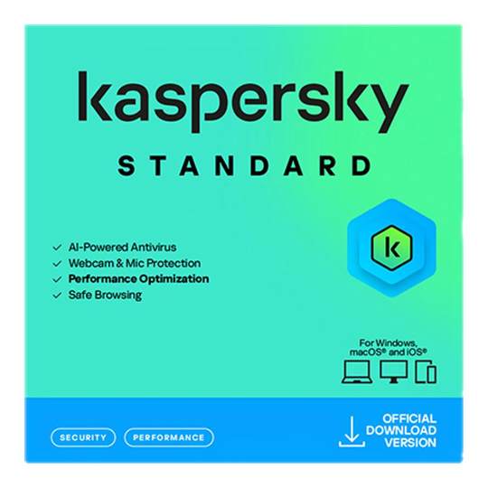 Kaspersky Standard Edition 1 device 3 years activation code