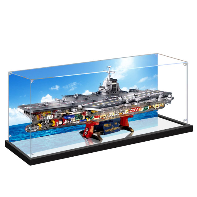 Zhuo Shi Kiss Fujian aircraft carrier display box dustproof
