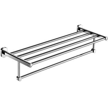 All-copper bathroom towel rack without punching holes