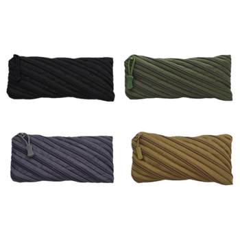 Personalized clutch zipper small coin purse cosmetic bag