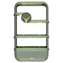 Light luxury hanging household storage cosmetics storage rack kitchen bathroom punch-free wall-mounted multi-layer storage rack