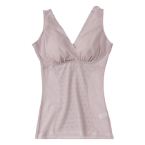 Thin shapewear vest all-in-one seamless tight tummy control waist split top corset with chest pad no need to wear underwear
