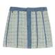 Mystery Denim Skirt Spring New Retro High Waist Splicing Design A-Type Skirt 241MB0131