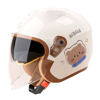 New national standard 3c cold-proof helmet for women warm neck scarf