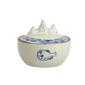 Yunjige study room four treasures ceramic hot pot inkstone