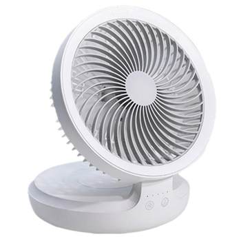 ພັດລົມໄຟຟ້າ EDON Edon suspended circulation kitchen dedicated wall fan wall-mounted folding fan rechargeable wireless toilet electric fan