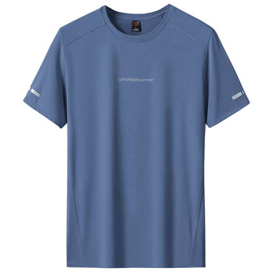 Ice silk cool short sleeves are soft, comfortable, quick-drying and breathable
