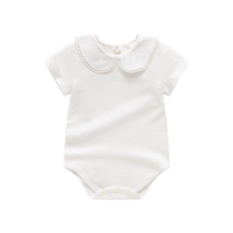 Fanxian vêtements de bébé vêtements dété vêtements de bébé nouveau-né combinaison bébé fille pleine lune 100 jours section fine vêtements dété