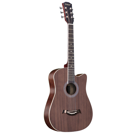 蒂朵38寸吉他初学者41寸男生入门成人练习乐器女学生民谣木吉它