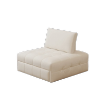 Japanese cream style puff sofa bed dual-purpose small apartment living room retractable multi-functional single sofa leisure chair