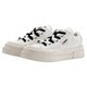 Veemes veems tilted retro wool thick-soled canvas shoes