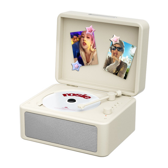 Chengdi magnetischer CD-Player schwarz rosa