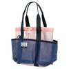 Mesh swimming bag multi-pocket toiletry storage bag
