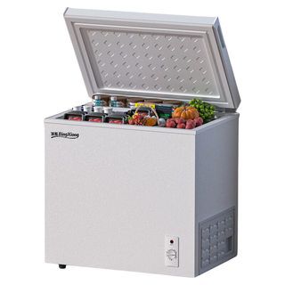 先科一级能效小冰柜家用小型全冷冻箱冷藏两用迷你租房商用冷柜