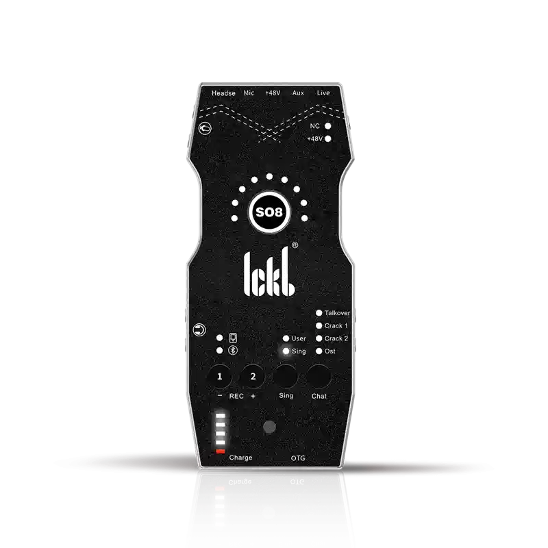 ICKB SO8第六代手机声卡直播唱歌设备全套抖音专用户外麦克风