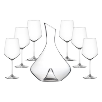 RCR意大利进口水晶玻璃杯红酒杯套装家用轻奢高档高脚杯架开瓶器