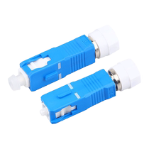 SC male to FC female single mode fiber male to female adapter fiber optic coupler flange converter red light pen optical power adapter FC jumper connector