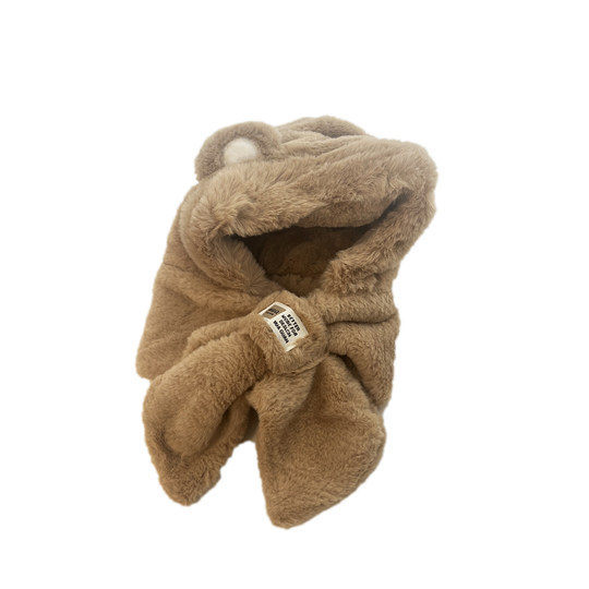 Women's winter hat and scarf two-piece set