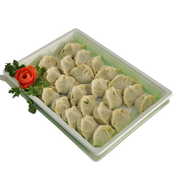 Disposable dumpling box takeaway packaging plastic fast food box quick-frozen dumpling tray ungrid ກ່ອງອາຫານທ່ຽງ tray ການຄ້າ