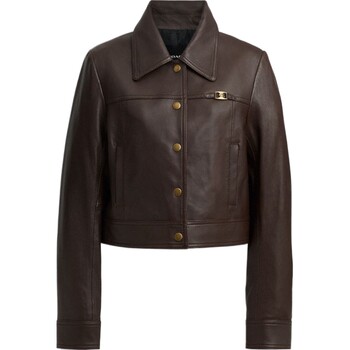 Coach women's heritage c button front body jacket