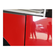 Shanghai Jixiang high-gloss aluminum-plastic plate 4mm door advertising white postal green bank decorative plate wall sticker full sheet