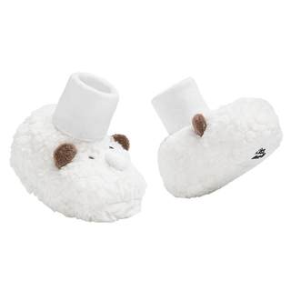 贝肽斯婴儿脚套秋冬新生睡觉护脚套0-12月宝宝冬季保暖加绒鞋子S