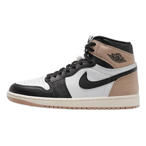 NIKE Nike Air Jordan 1 AJ1 brown black replica casual shoes womens sports shoes FD2596-021