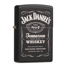 (Self-operated) zippo lighter official mens zippo Jack Daniels pattern 49281 gift