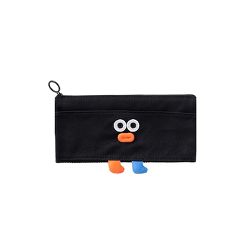 Korean cute double-layer zipper student pencil bag