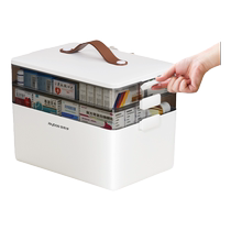 Jiabangshu medicine box family multi-layer medical small storage box first aid box box household large capacity storage medicine box