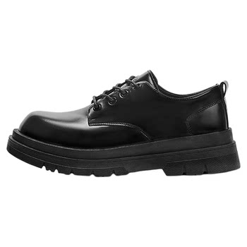 Pull-back martin boots casual business low-top thick-soled leather shoes