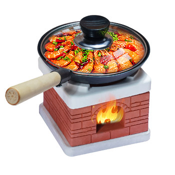 Mini kitchen real cooking full set simulated real cooking kitchen utensils cooking set girls play house children's toys boys