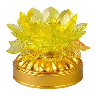 手棒变光灯莲花灯佛供灯led七彩 电池电源两用佛灯长明灯家用寺庙