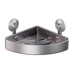 Taili No-Drill Suction Cup Bathroom Triangle Shelf Wall Corner Washroom Corner Toilet Bathroom Storage