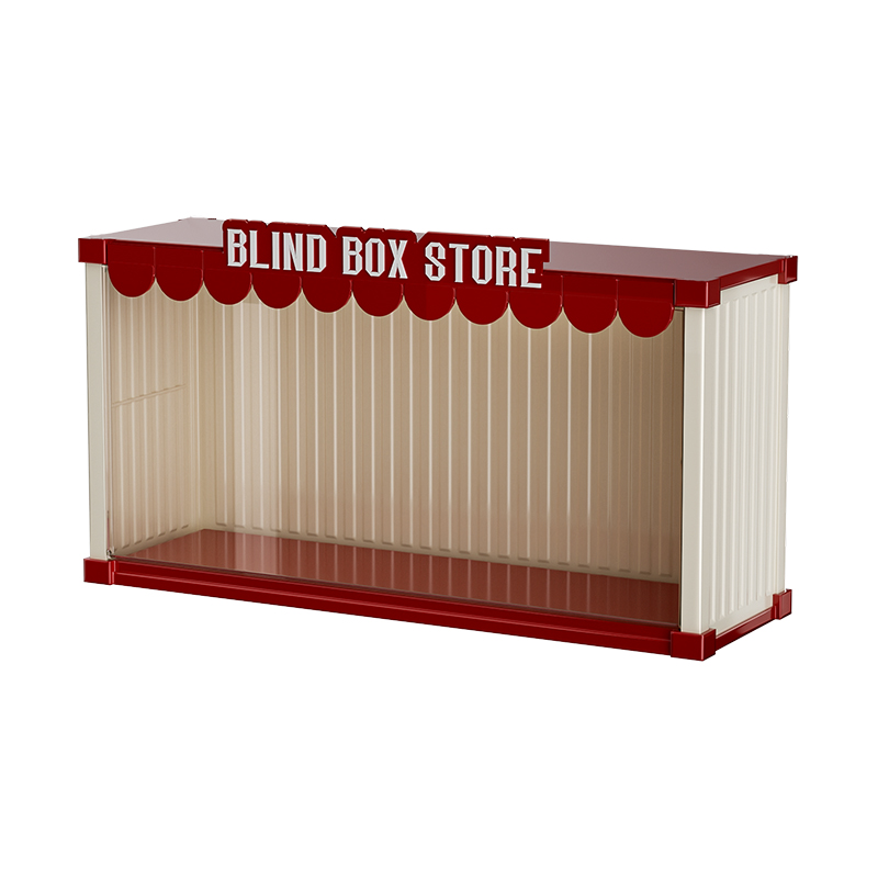 Labubu blind box storage box star man display cabinet