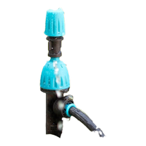Solar automatic flower watering artifact intelligent timed spray irrigation garden balcony potted atomization drip irrigation