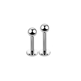 Medical titanium alloy ear piercing earrings