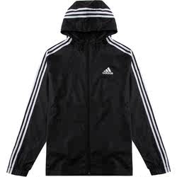Adidas official website flagship jacket male 2023 spring new sportswear top windproof woven thin jacket