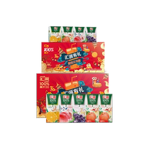 (Limited time exclusive) Huiyuan 100% juice Chinese style gift box 200ml*12 boxes Zhengui gift box 1L*5 boxes of drinks