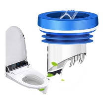 Toilet sealing ring Deodorized Stop Valve Flange Thickened Rubber Ring Anti-Leak God toilet Toilet Accessories big All-universal